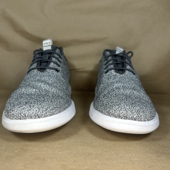 Cole Haan Men 11 GrandPlus Essex Distance Knit Oxford Nimbus Cloud Gray C30821 - Picture 3 of 11